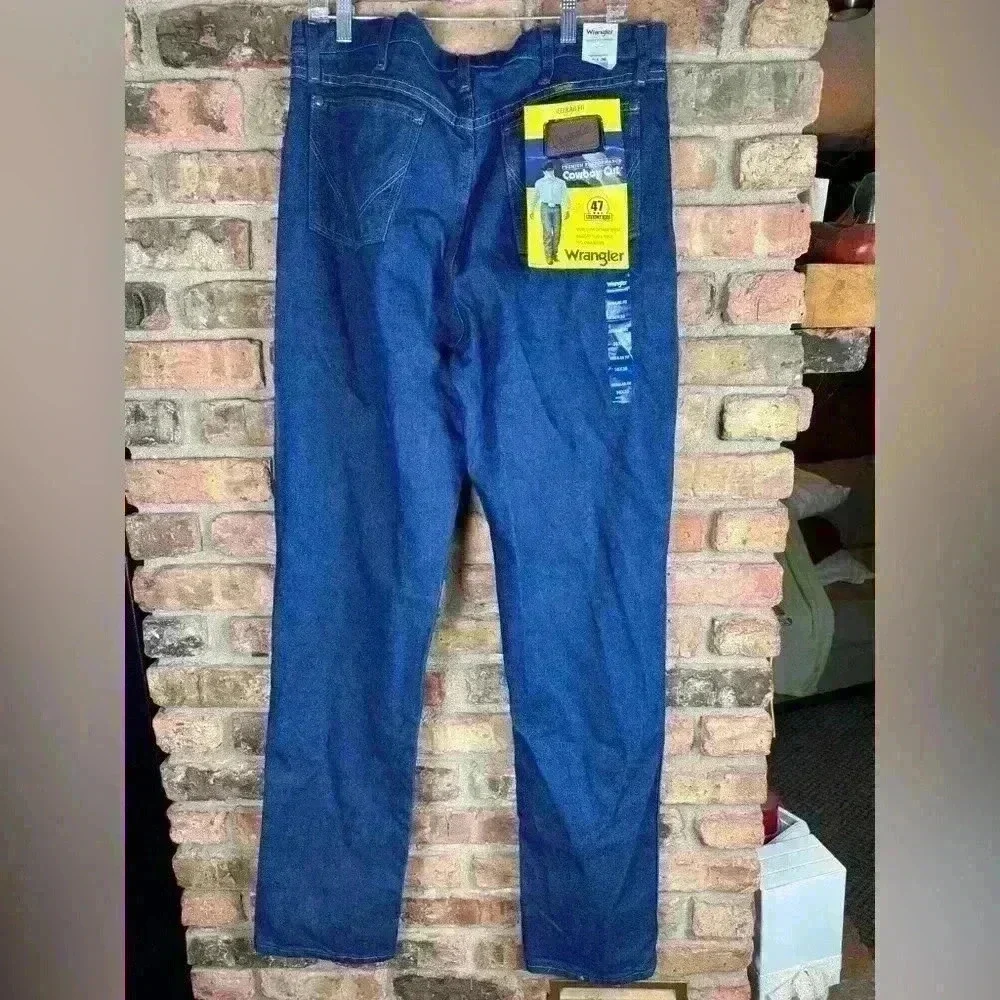 Wrangler Western Jeans Premium Performance Cowboy Cut Regular Fit 36x38 47MWZPW